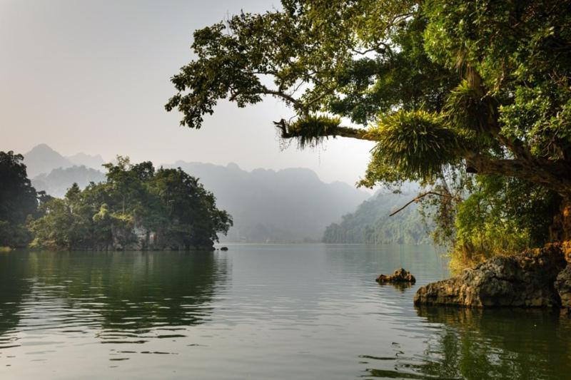 Ba Be Lakeside Bungalow Hotel Coc Pouc ภายนอก รูปภาพ
